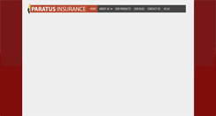 Desktop Screenshot of paratusinsurance.com